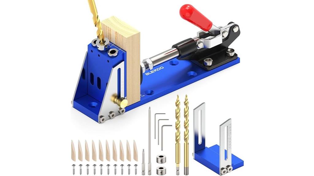 enhanced pocket hole jig
