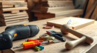 essential beginner woodworking tools