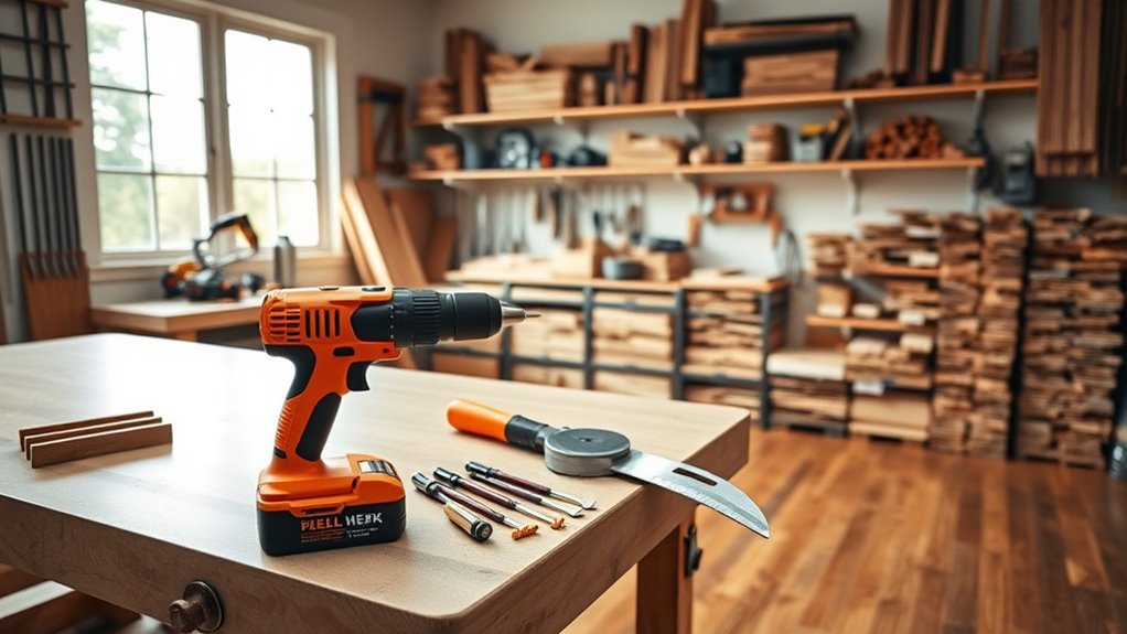 essential woodworking shop equipment