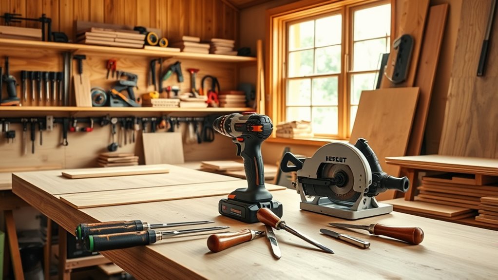 essential woodworking tool organization