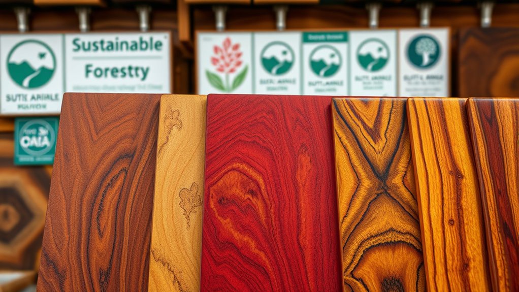 ethical exotic wood sourcing