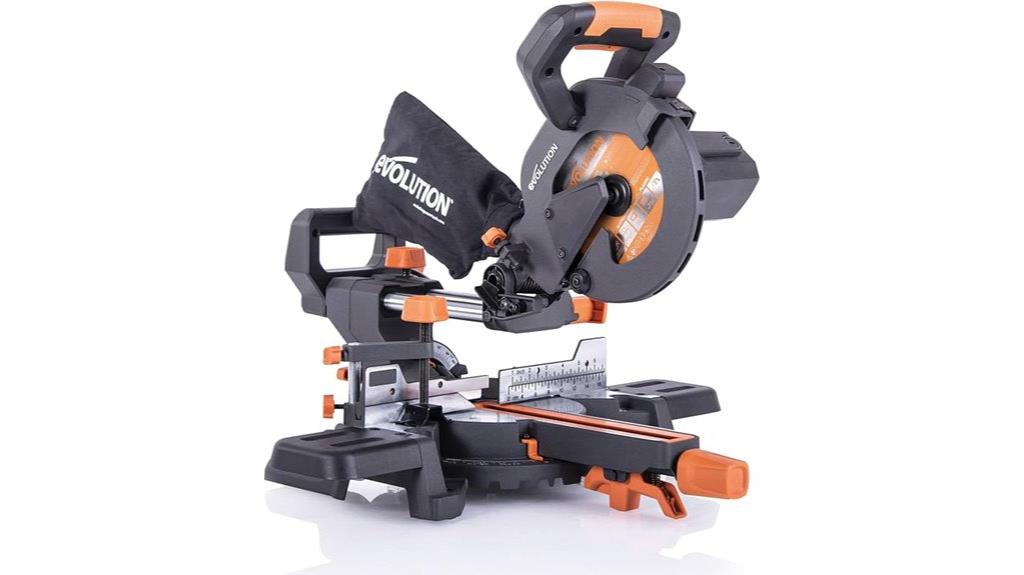 evolution power tools miter saw
