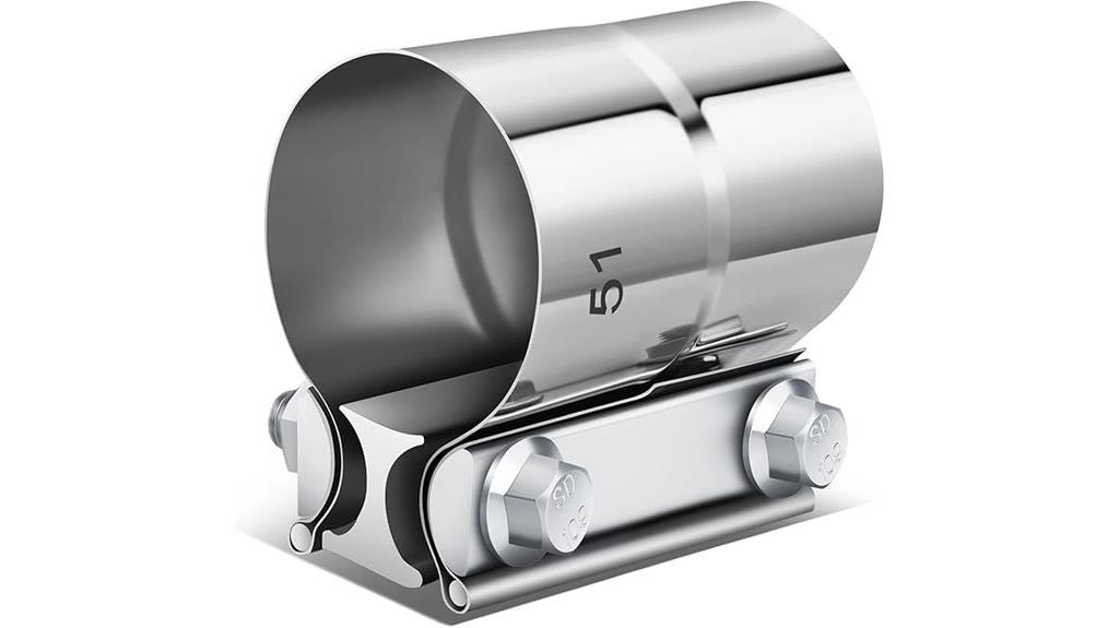 exhaust repair band clamp