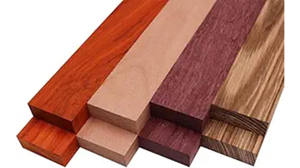 exotic hardwood variety pack
