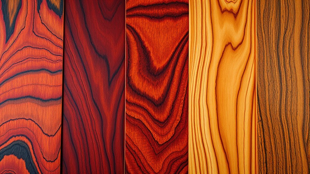 exotic woods durable vibrant sustainable