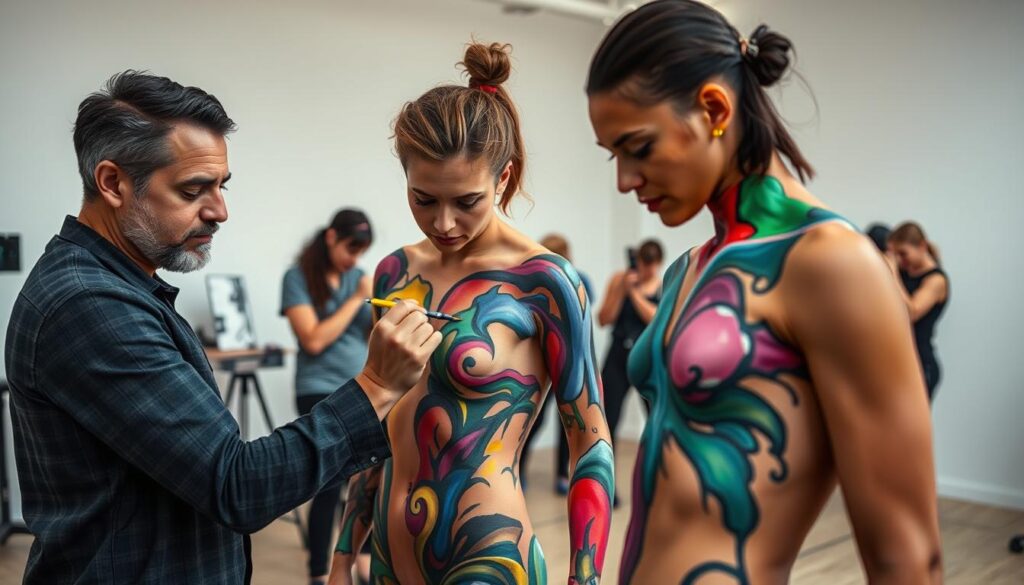 expert advice on body painting