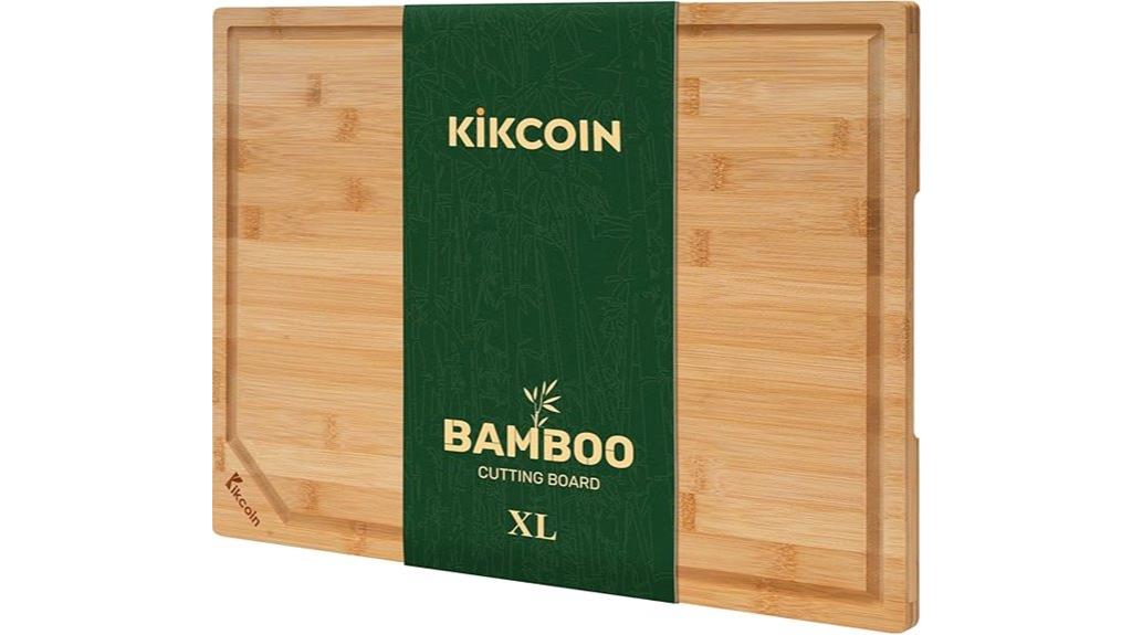 extra large bamboo cutting board