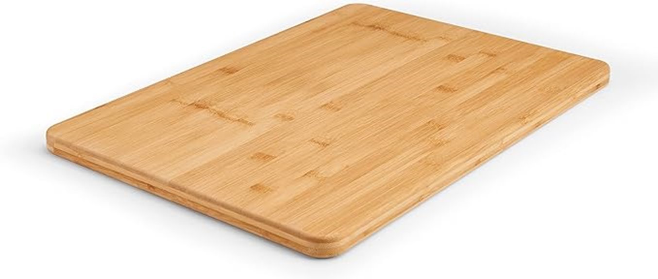 extra large bamboo cutting board
