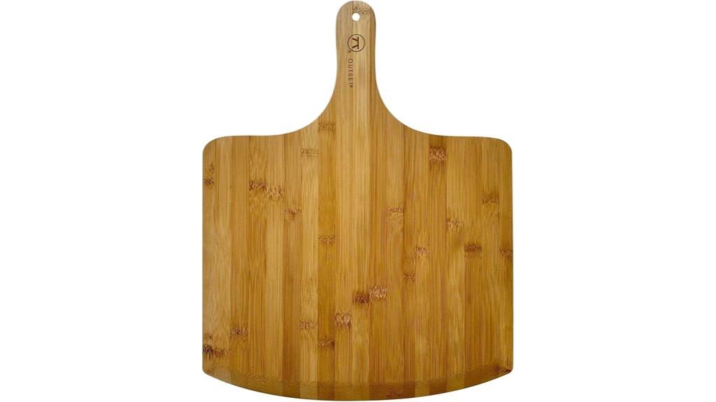 extra large bamboo pizza peel