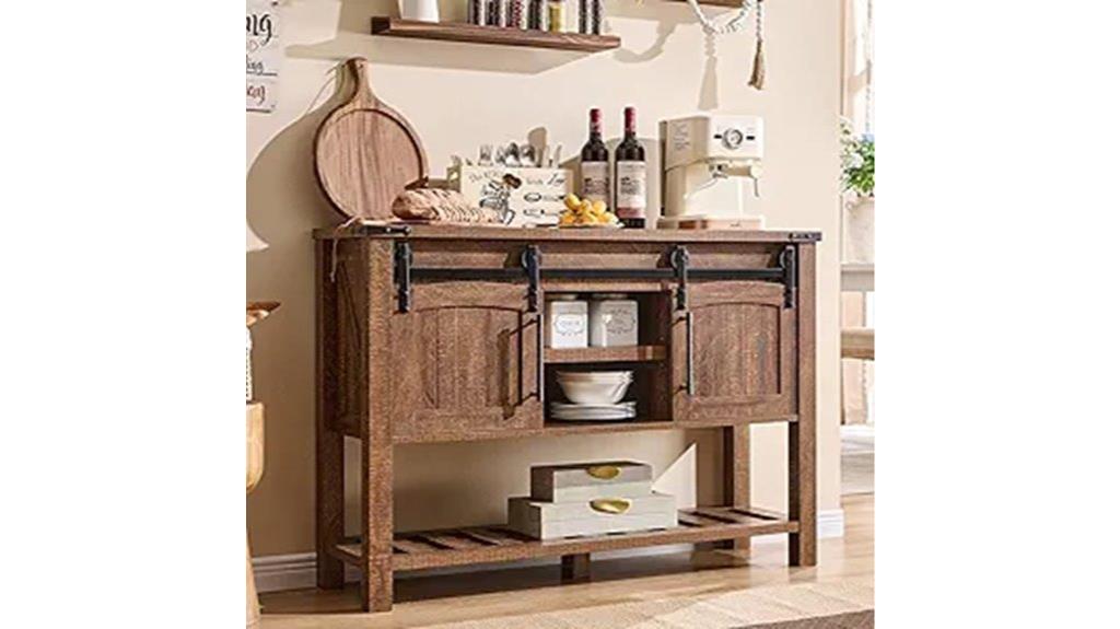 farmhouse entryway table