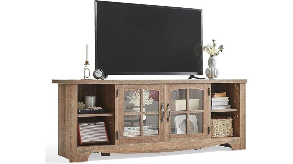 farmhouse tv stand 65 inch