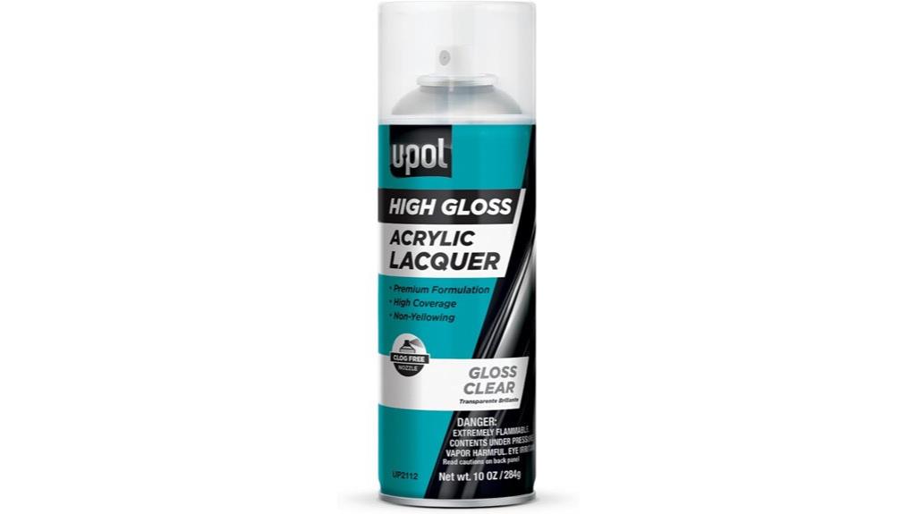 fast drying acrylic lacquer