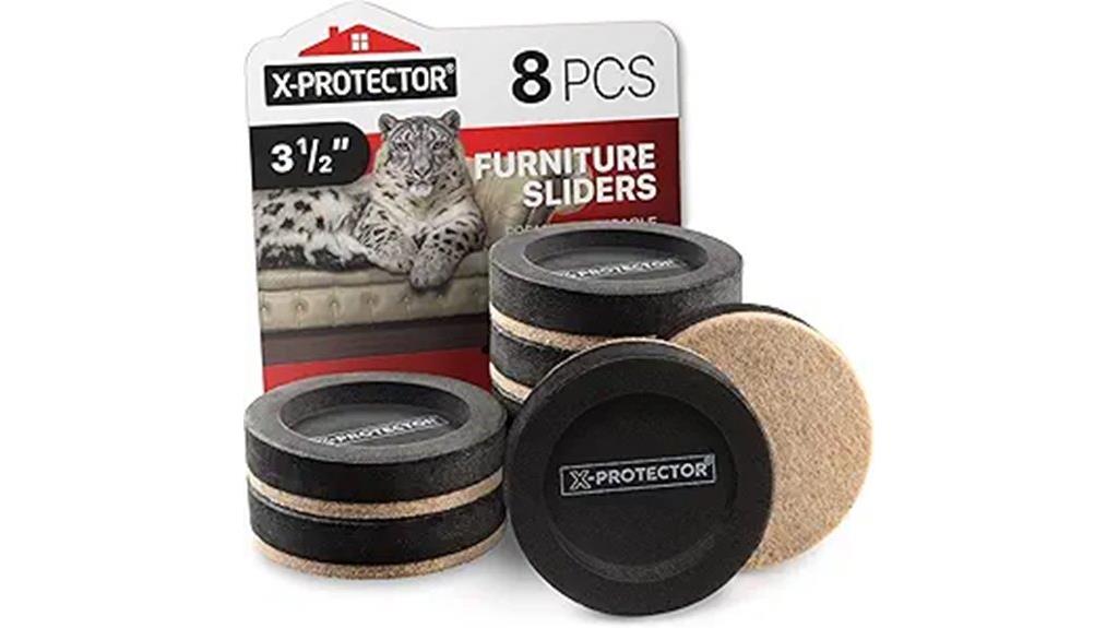 felt furniture sliders pack