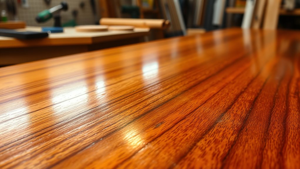 finish type and durability