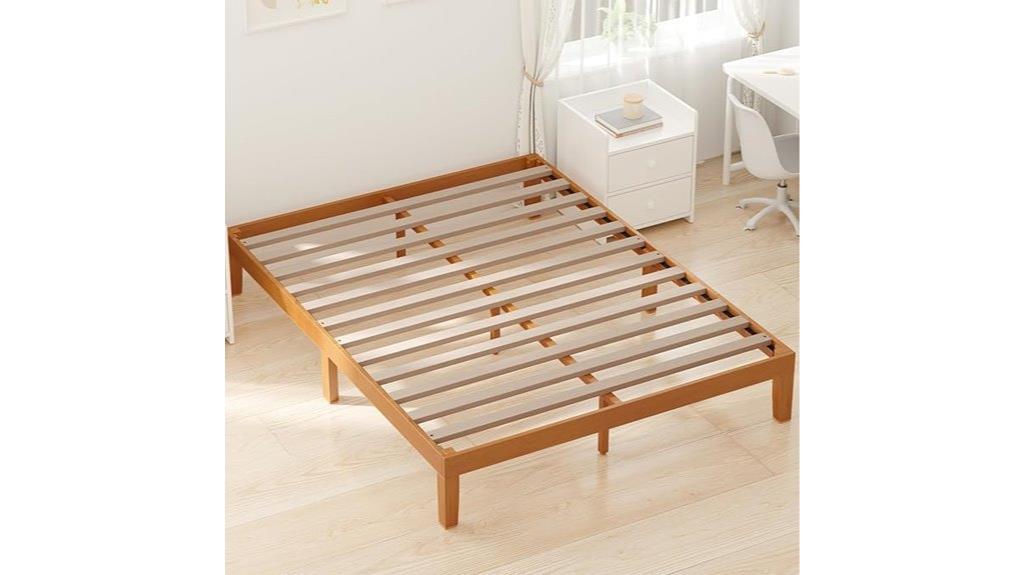 full size wood bed frame