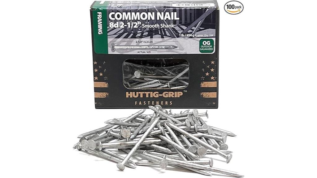galvanized 8d framing nails