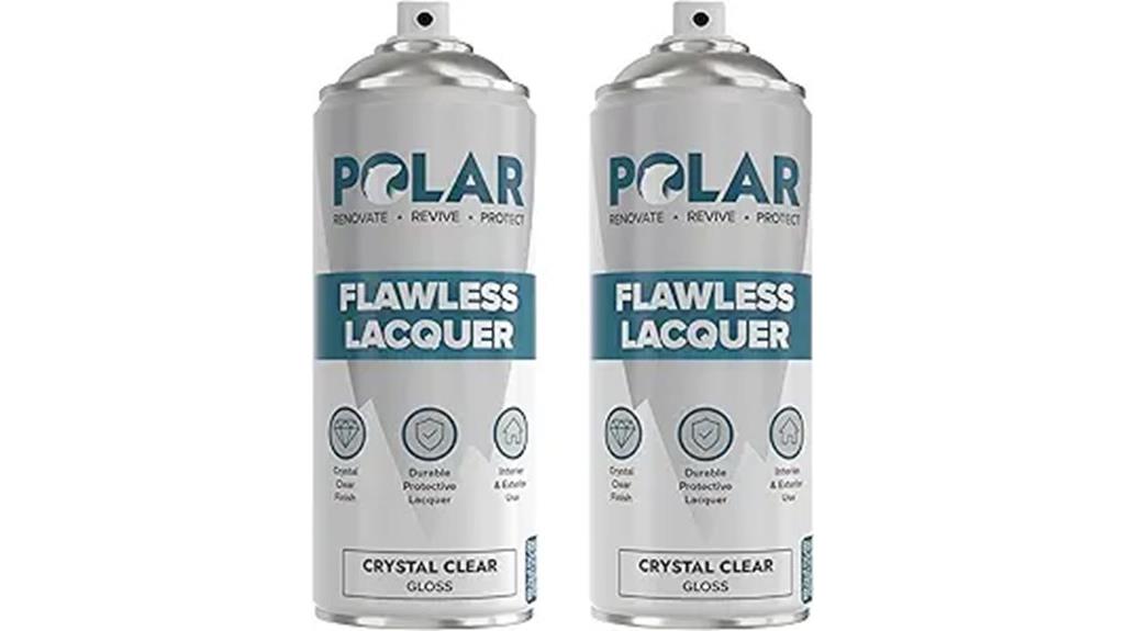 glossy lacquer spray cans