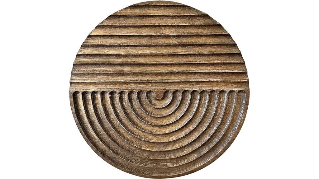 hand carved wooden wall art