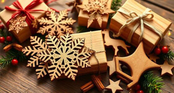 handcrafted wooden holiday gifts