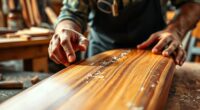 handcrafted wooden surfboards craftsmanship