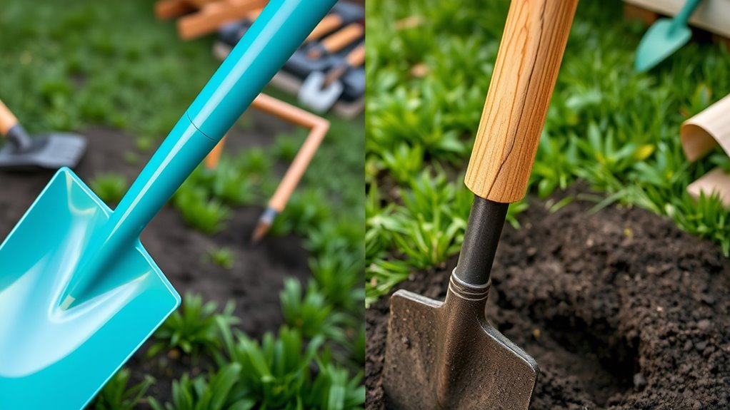 handle material and construction