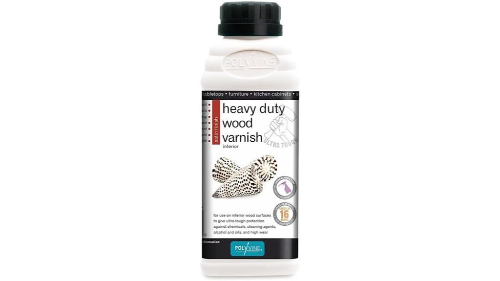 heavy duty satin wood varnish