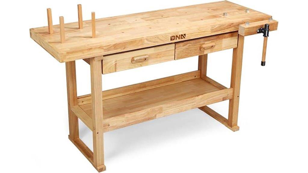 heavy duty woodwork bench