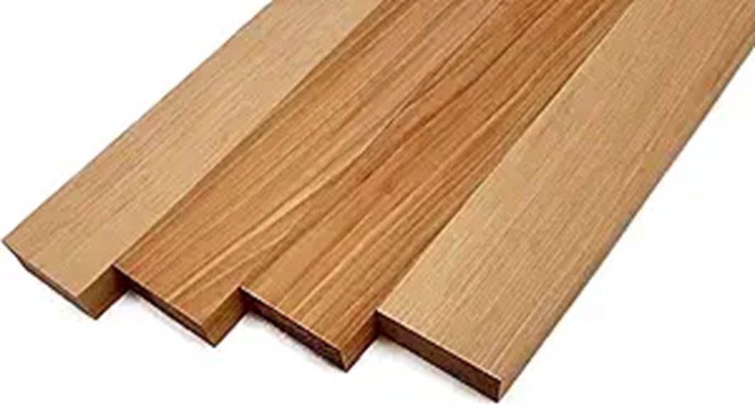 hickory lumber 4 pieces