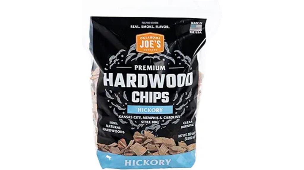hickory wood chips bag