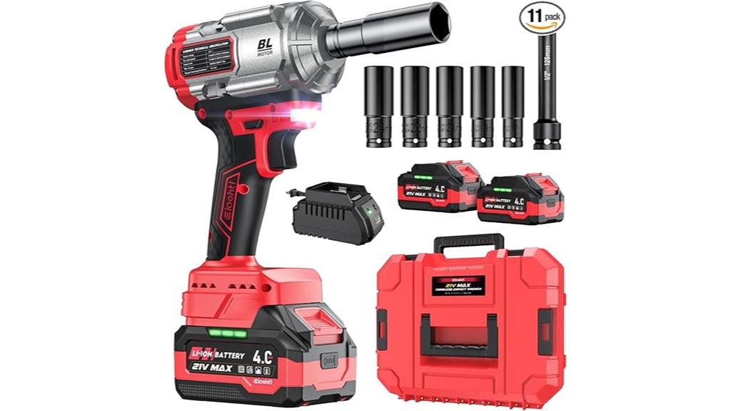high torque cordless impact wrench