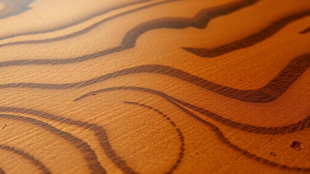 identifying wood grain patterns