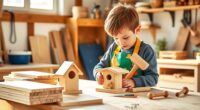 kids beginner woodworking ideas