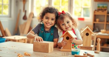 kids simple woodworking crafts