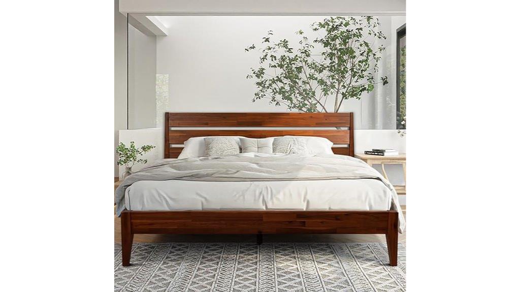 king size solid wood bed