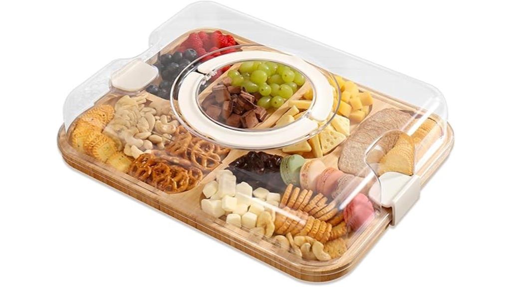 kitchen cutting board with lid