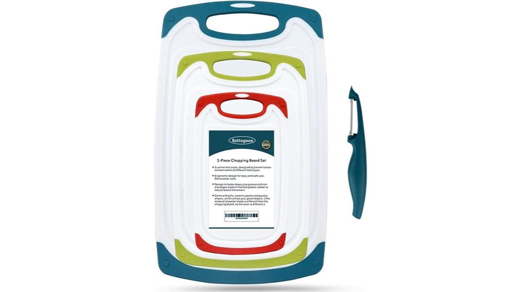 kitchen plastic chopping boards