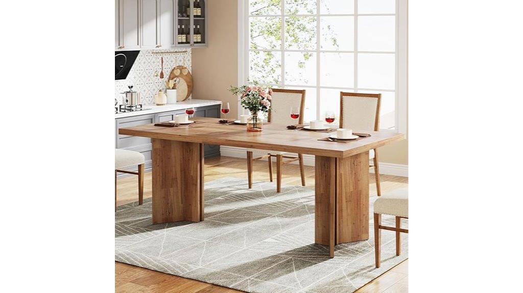 large 63 inch dining table