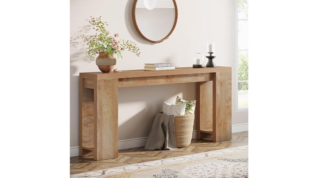 large 70 9 inch console table