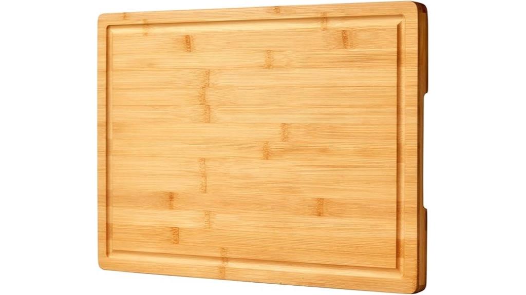 large bamboo cheese board