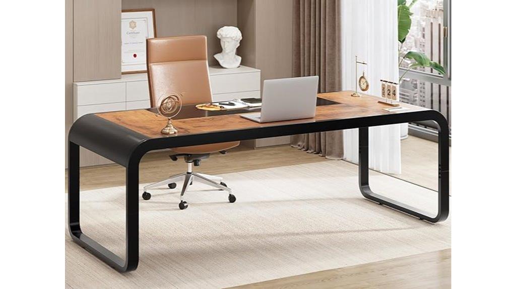 large executive office desk