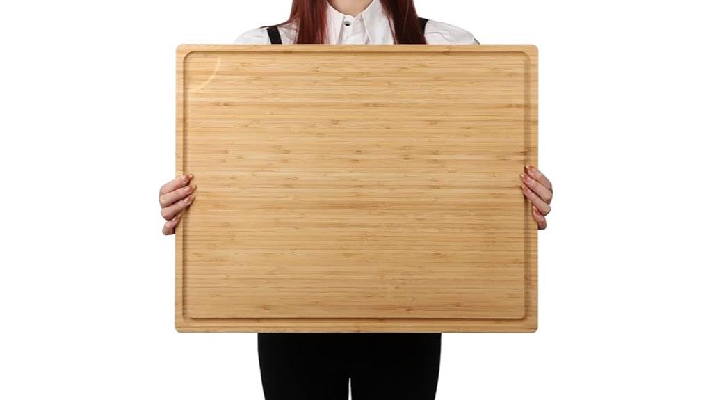 large organic bamboo board
