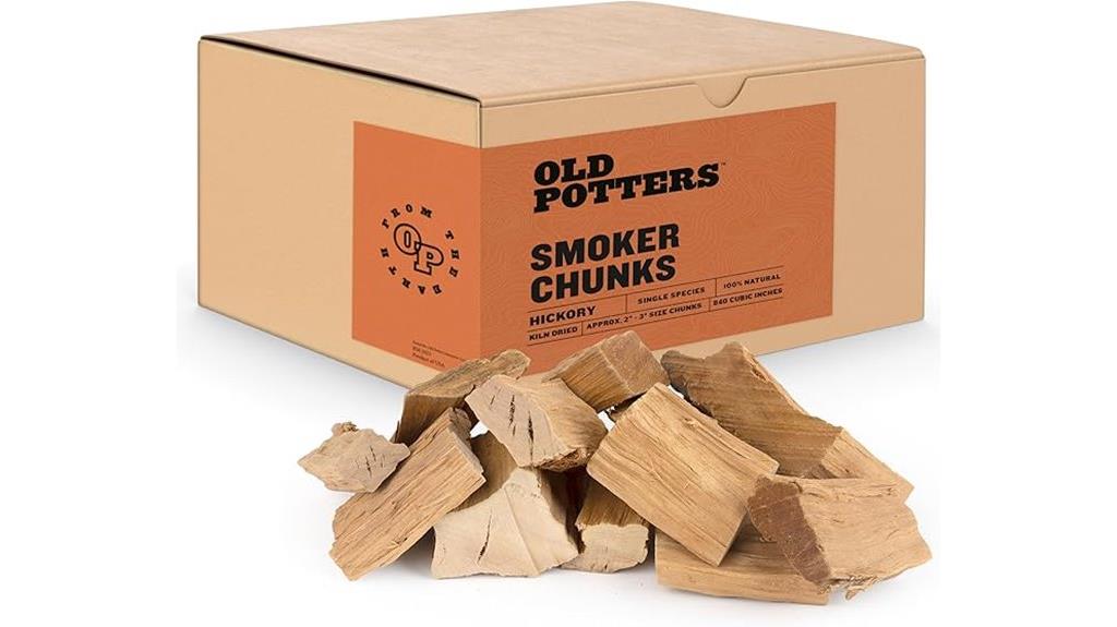 large smoker wood chunks
