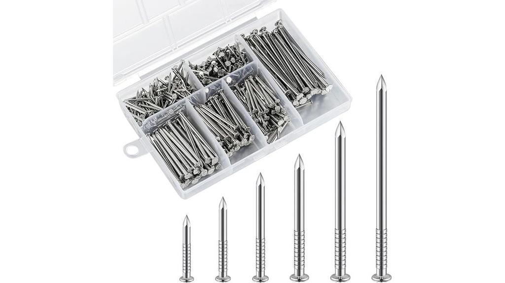 large stainless steel nail kit