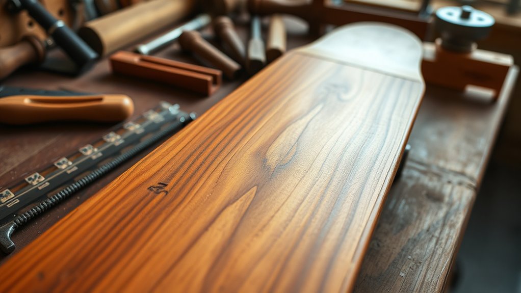 layered shaped smoothed craftsmanship