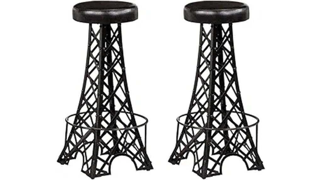 leather dining bar stools
