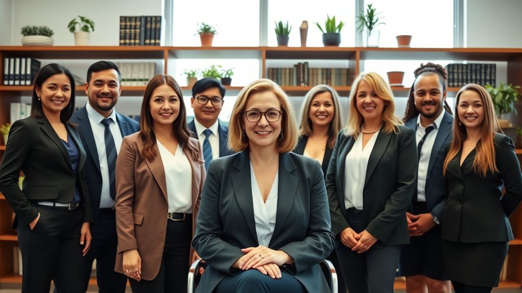 legal expert supporting growth