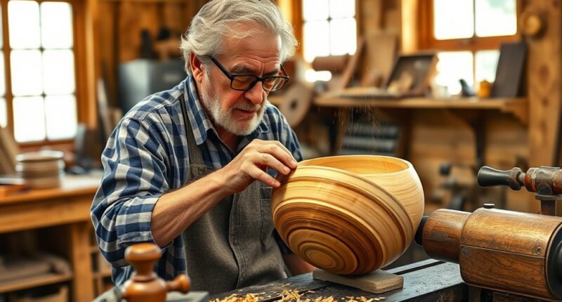 local wood turner interview