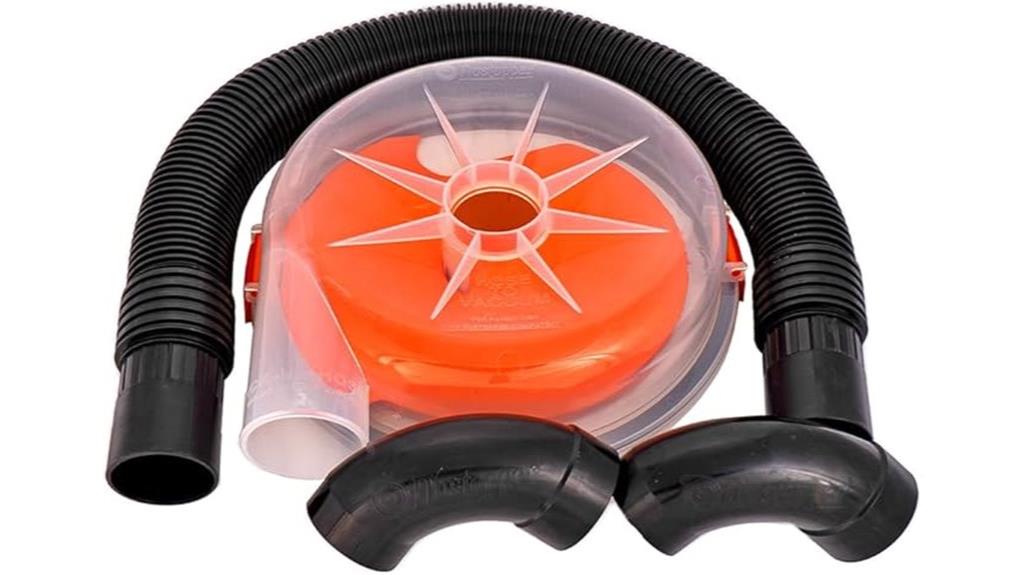 low profile dust separator