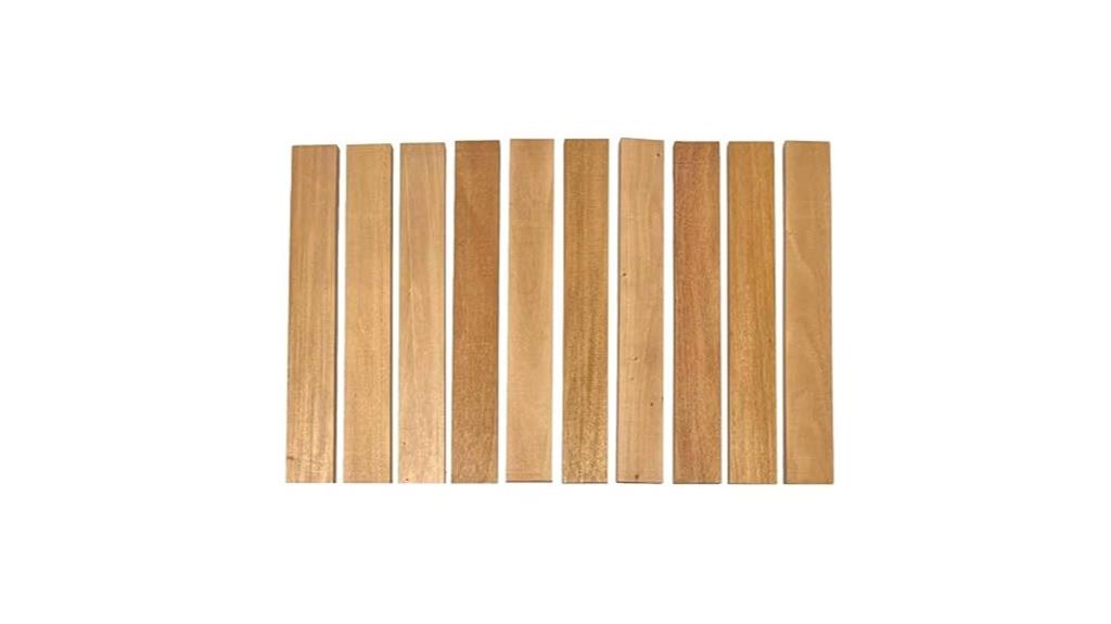 mahogany kiln dried lumber pack