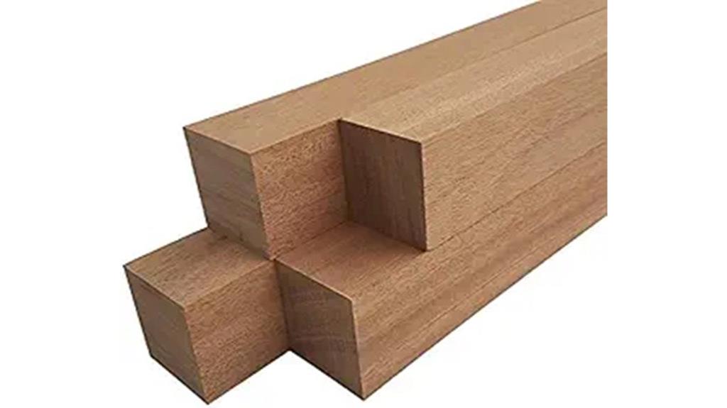mahogany lumber turning blanks
